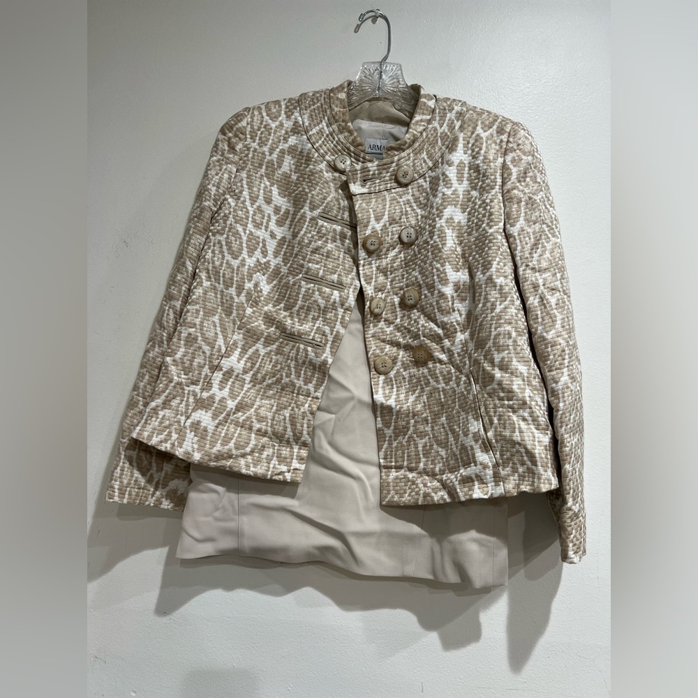 ARMANI COLLEZIONI blazer and skirt